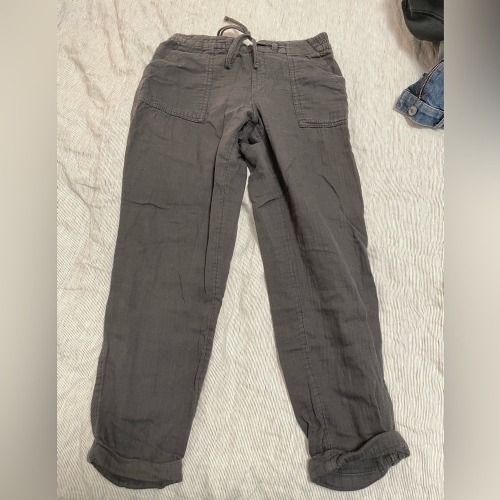 Black Linen pants from Old Navy